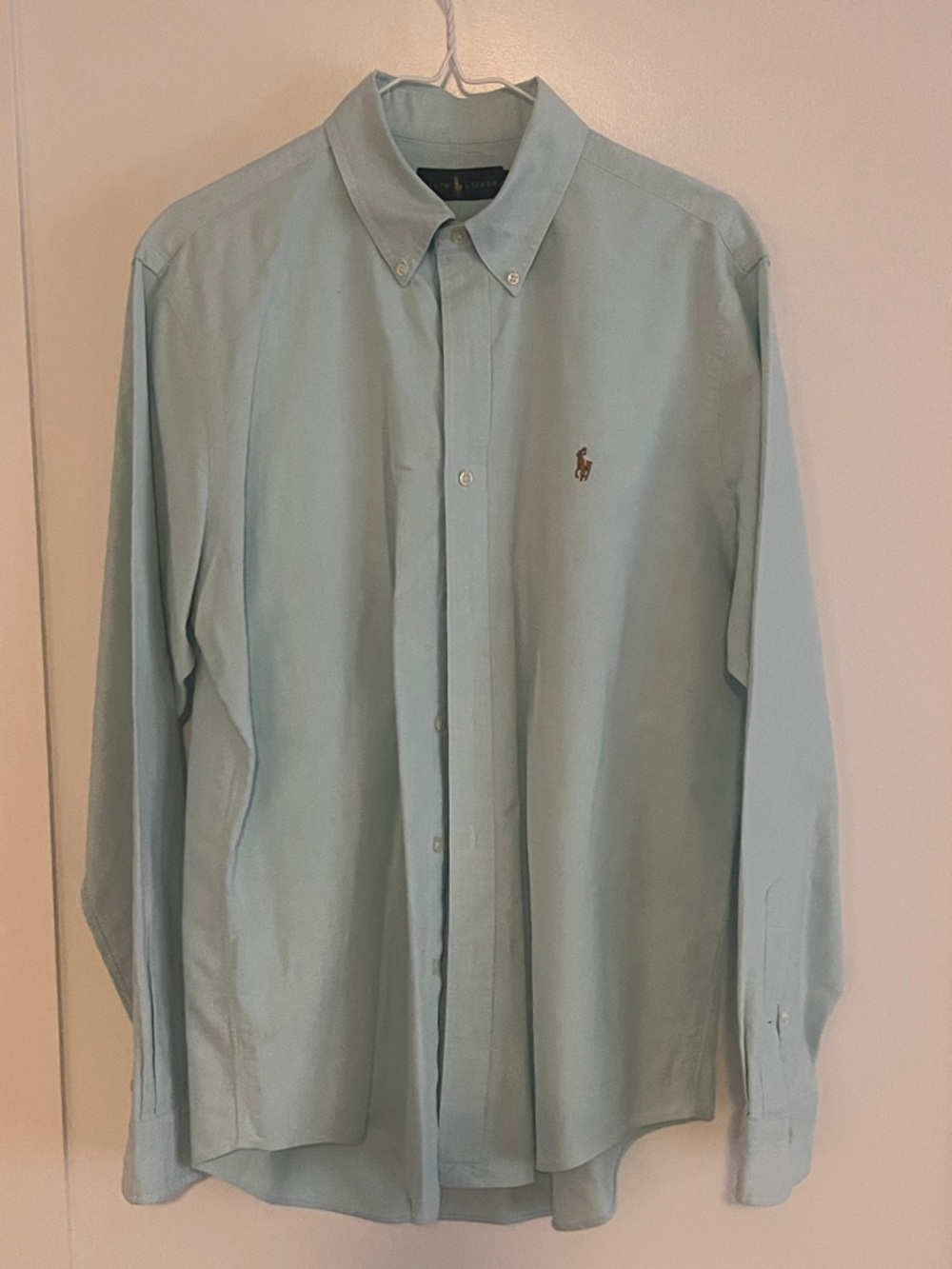 Ralph Lauren Light Blue Long-Sleeve Button-Down Shirt